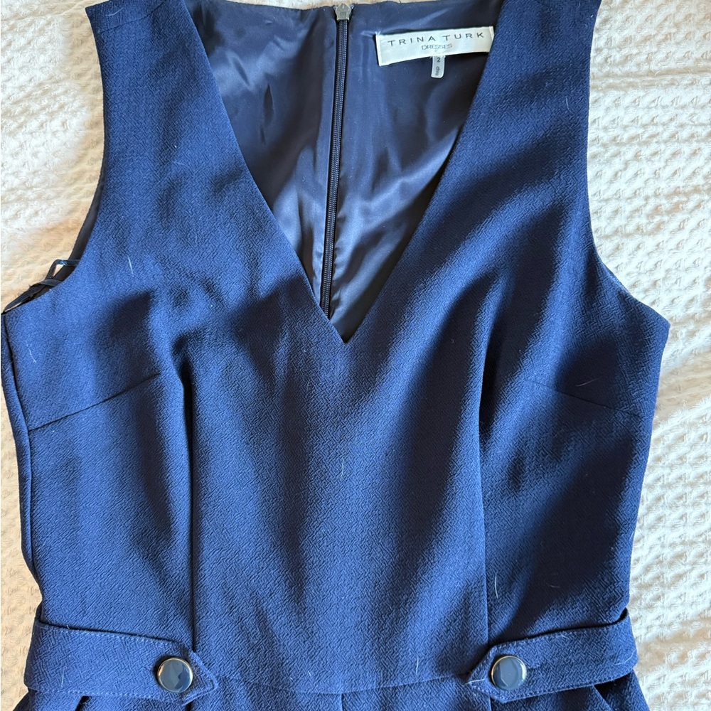 Trina Turk Navy Blue Women's Dress